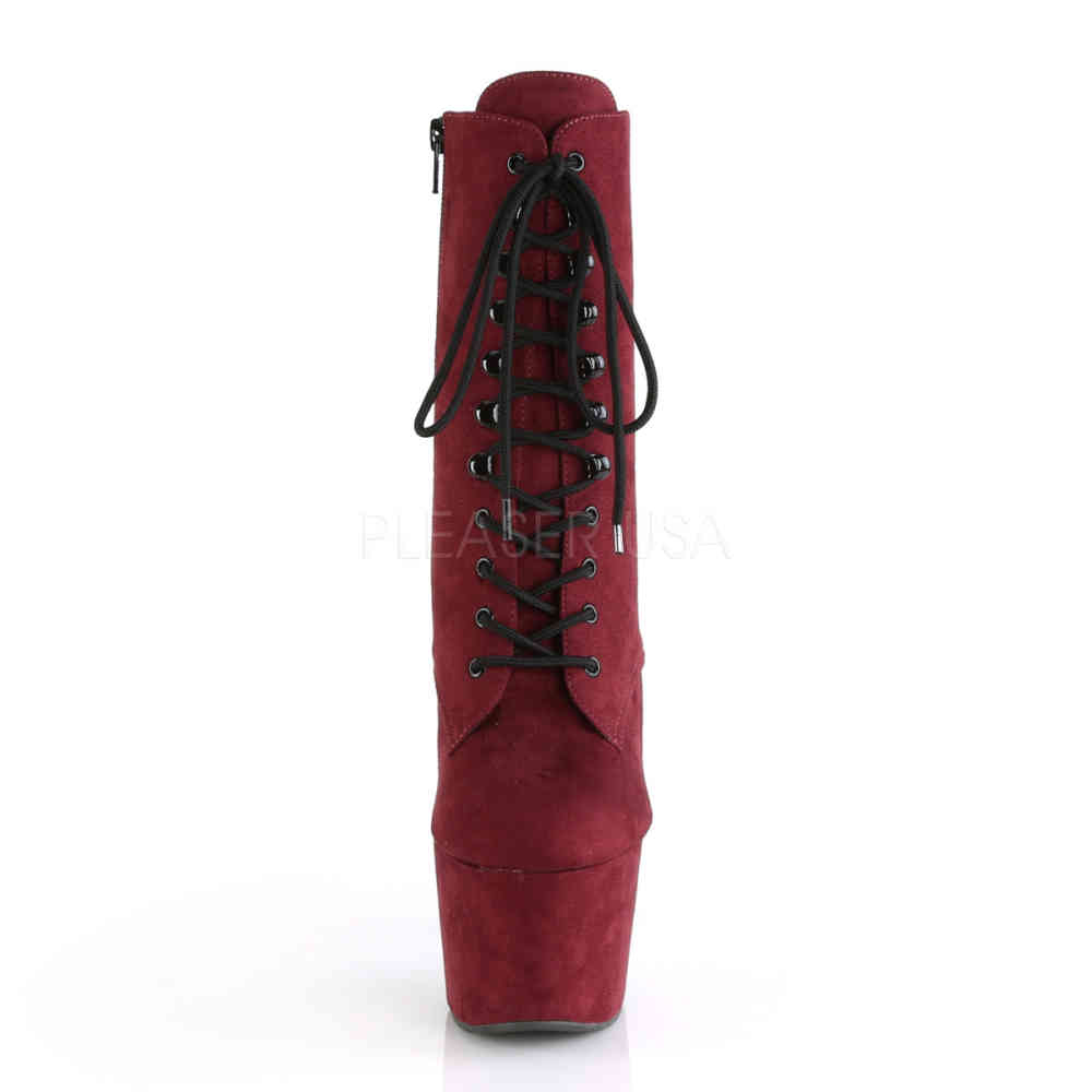 Pleaser - ADORE1020FS Platform Boots, Pole dance shoes - Pole dance shoes - Red